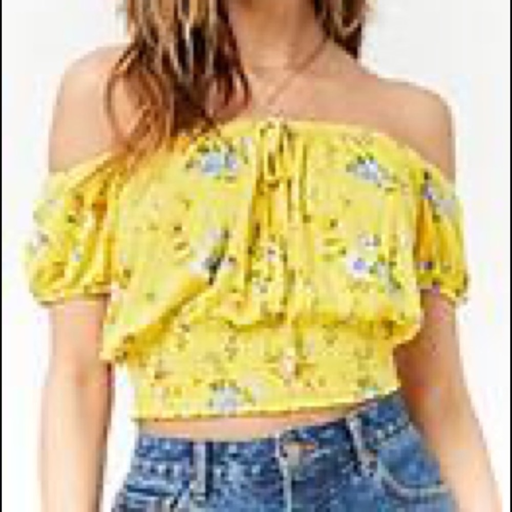 3/$12 Floral Off-the-Shoulder Top